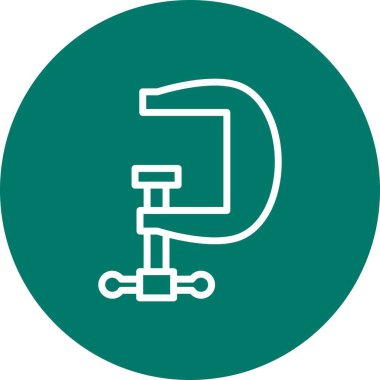 İllüstrasyon Mengene Simgesi