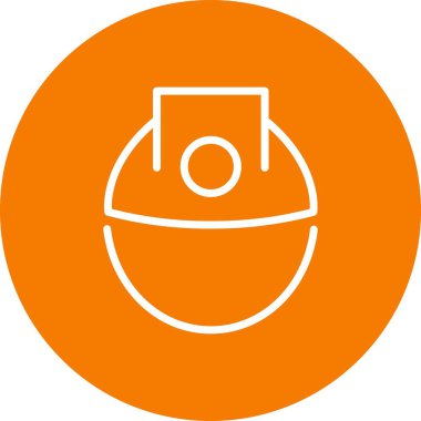 İllüstrasyon Kask Simgesi