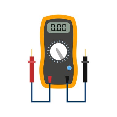 İllüstrasyon Voltmetre Simgesi