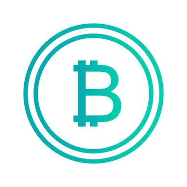 İllüstrasyon Bitcoin Simgesi
