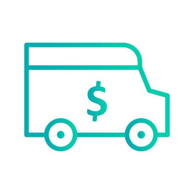 İllüstrasyon Güvenlik Van Simgesi