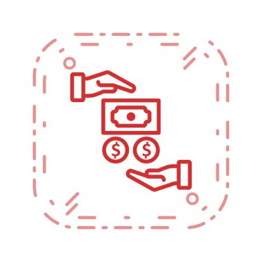 İllüstrasyon Maaş Simgesi