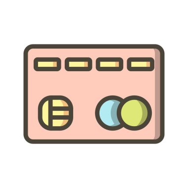 Resimde kredi kartı simgesi   