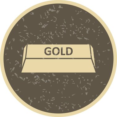 İllüstrasyon Altın Simge