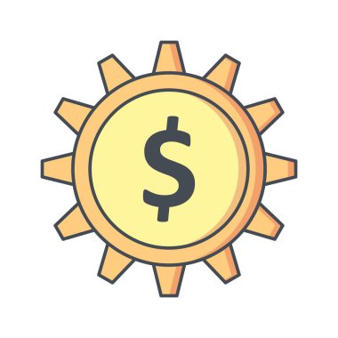 İllüstrasyon İş dişli Simge