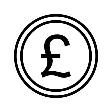 İllüstrasyon Pound Simgesi
