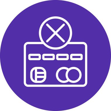 İllüstrasyon Ödeme Hatası Simgesi