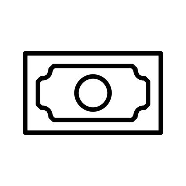 İllüstrasyon Banka notu Simgesi