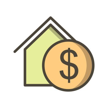 İllüstrasyon Emlak Simgesi