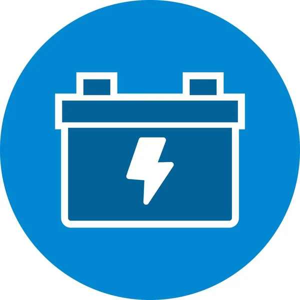 Illustratie batterijpictogram — Stockfoto