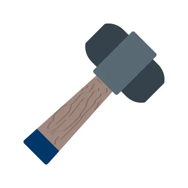 Illustration Hammer Icon — Stock Photo, Image