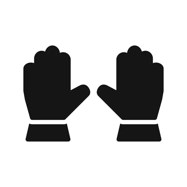 Illustration Gloves Icon — Stock Photo, Image