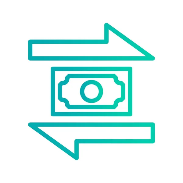 Illustration Transaktionssymbol — Stockfoto