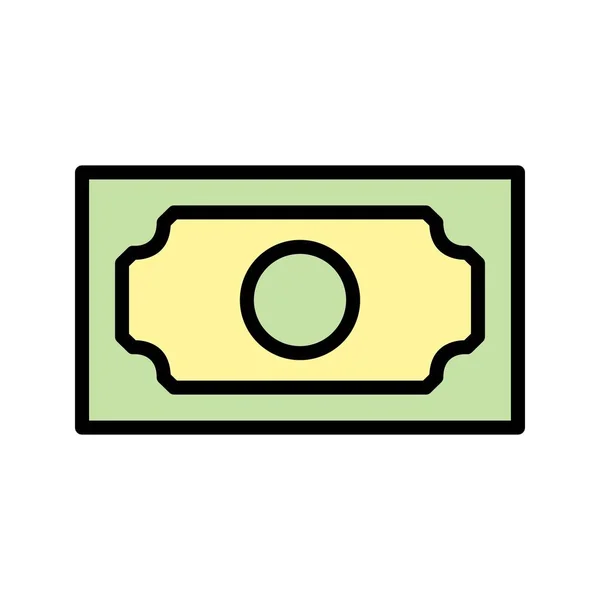 Illustrazione Banconote Icona — Foto Stock