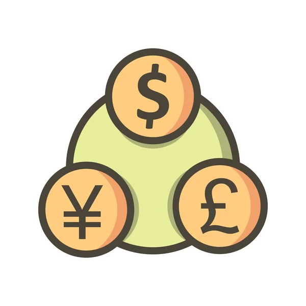 Illustration Money Flow  Icon