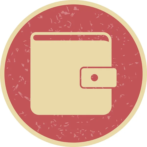 Illustration Wallet Icon — Stock Photo, Image