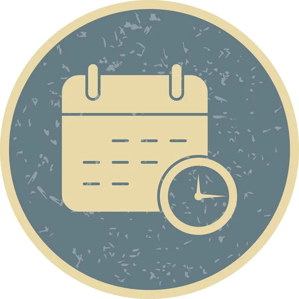 Illustration Business Deadline Icon — Stock Photo, Image