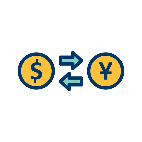 Illustration Exchange rate  Icon — Stock Photo, Image