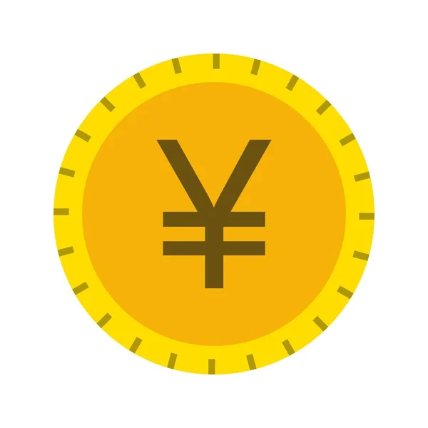 Ilustración Yen Icon — Foto de Stock