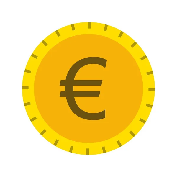 Εικονογράφηση εικονιδίου ευρώ — Φωτογραφία Αρχείου