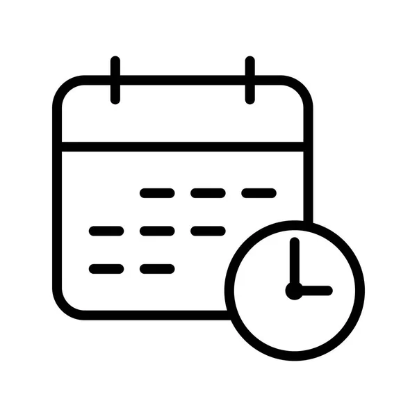 Illustration Business Deadline Icon — Stock Photo, Image