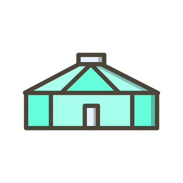 Ilustración Yurt Icon — Foto de Stock