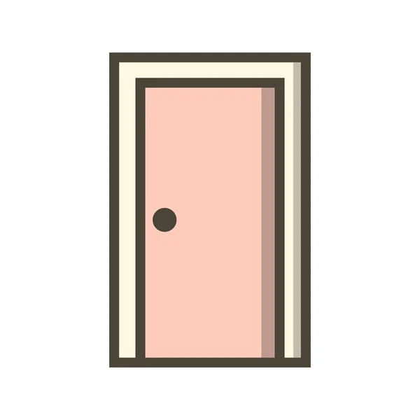 ไอคอนประตูภาพประกอบ — ภาพถ่ายสต็อก