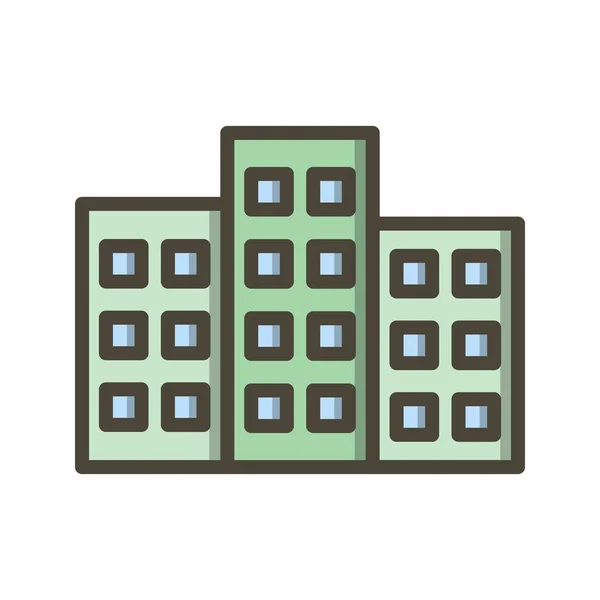 Illustration Building  Icon — Stock Photo, Image