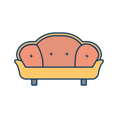 İllüstrasyon Kanepe Simgesi