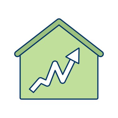 İllüstrasyon Grafik Ev Simgesi