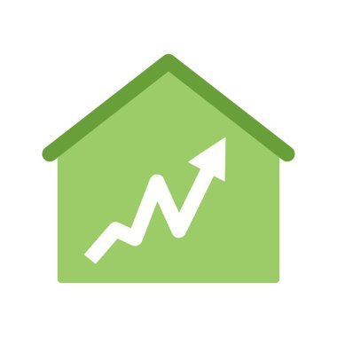İllüstrasyon Grafik Ev Simgesi