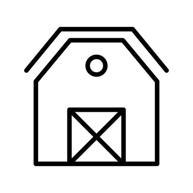 İllüstrasyon Ahır Simgesi