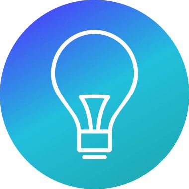 vektör ampul simgesi