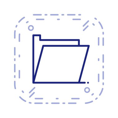 vektör klasör simgesi