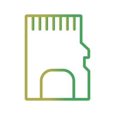 Resimli Bellek Kartı Simgesi