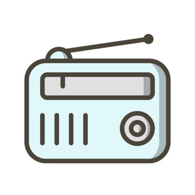 İllüstrasyon Radyo Simgesi