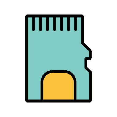 Resimli Bellek Kartı Simgesi