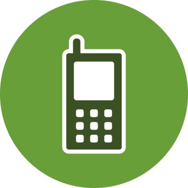 İllüstrasyon Cep Telefonu Simgesi