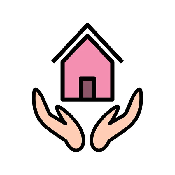 Illustration Insurance   Icon — Stock Photo, Image