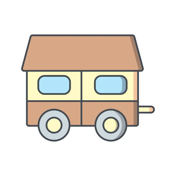 Ilustração Mobile House Icon — Fotografia de Stock
