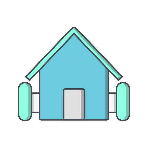Иконка Иллюстрационного дома — стоковое фото