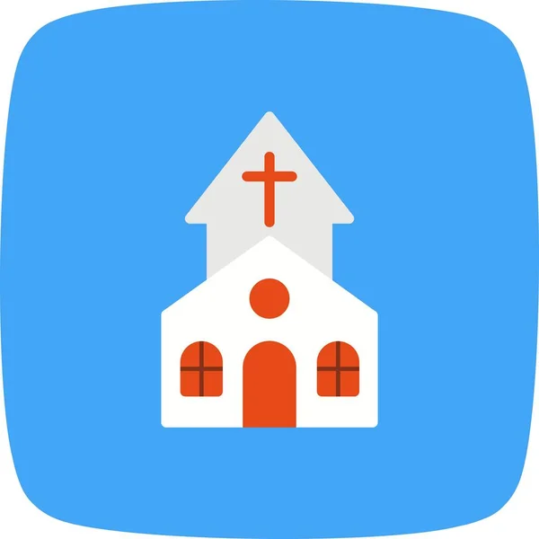 Illustration Kirche Ikone — Stockfoto