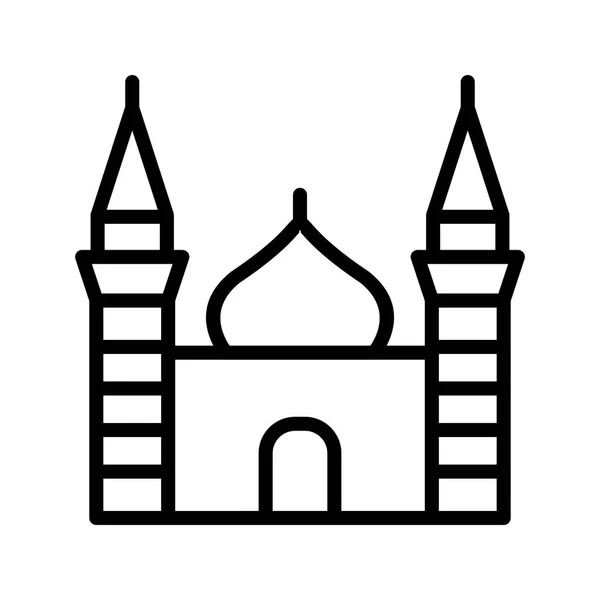 Ilustrace ikona mešity — Stock fotografie