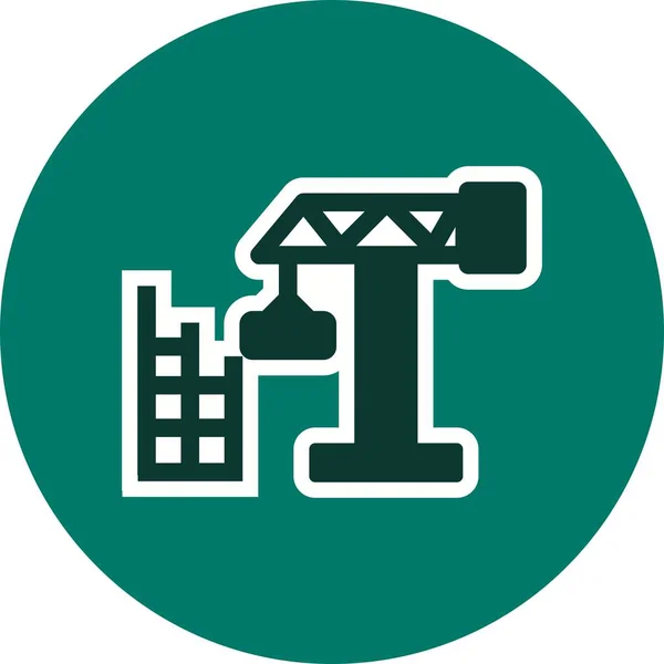 Illustration Construction house  Icon — Stock Photo, Image