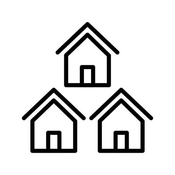 Ikona sąsiedztwa ilustracji — Zdjęcie stockowe