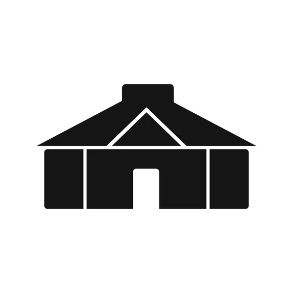 Ilustracja yurt ikona — Zdjęcie stockowe