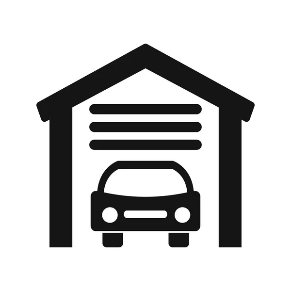 Illustration Garage  Icon — Stock Photo, Image