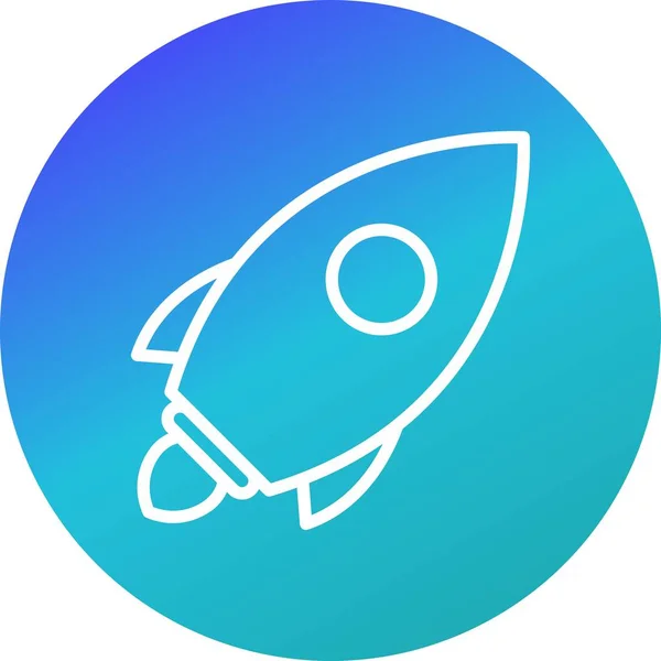 Vector Launch Icon — Stock Photo, Image