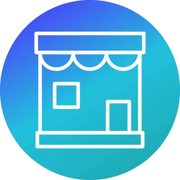 Vektor shop icon — Stockfoto