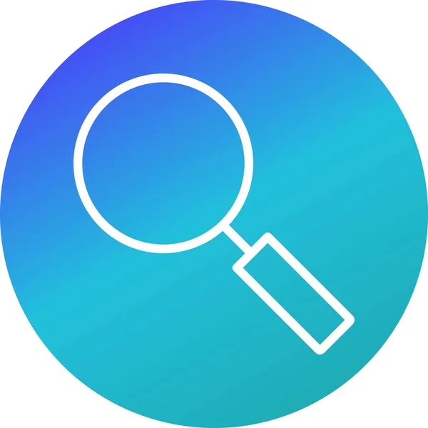 Vector Search Icon — Stock Photo, Image